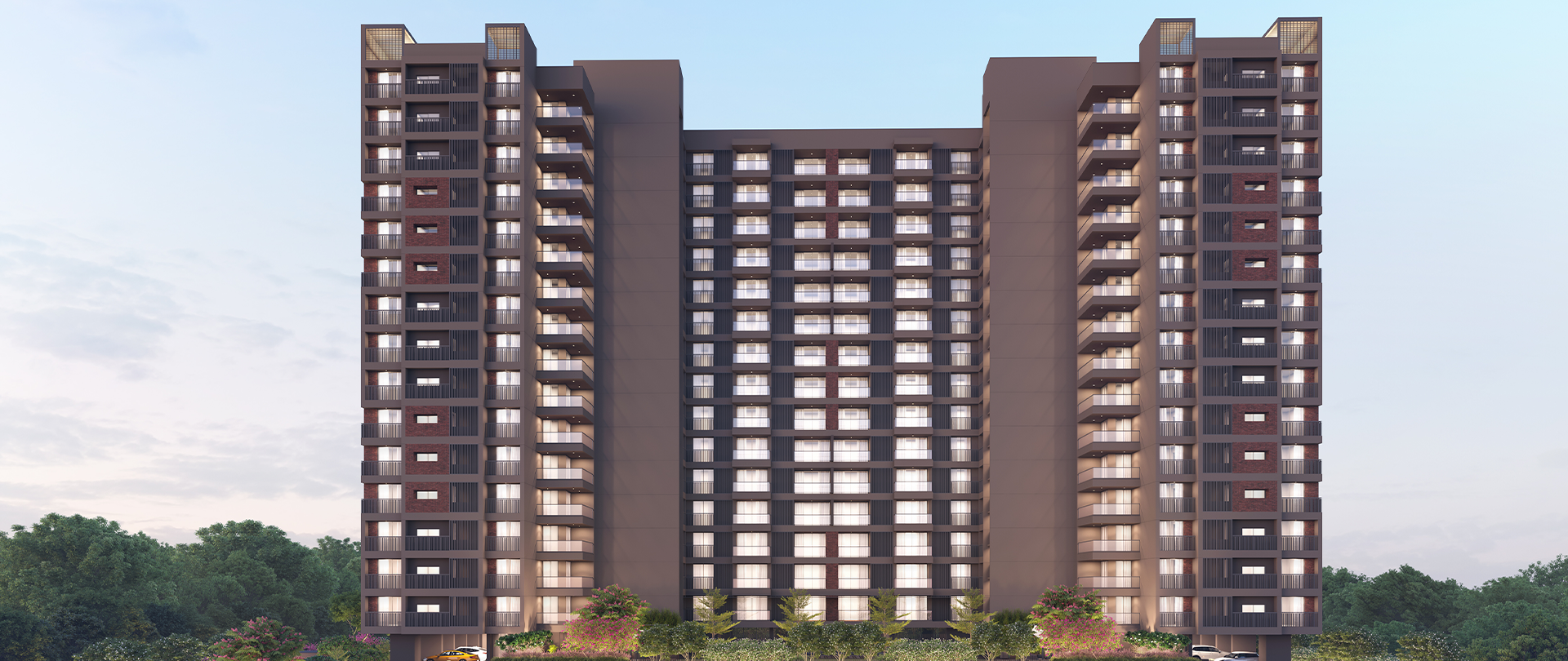 4 BHK Apartments Udaipur Banner